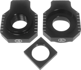 MOOSE OFFROAD Adjuster Kit - Swingarm/Axle Block - Gas Gas/Husqvarna/KTM W16-5604B