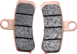 SBS HS Series Sintered Front Brake Pads - 853H.HS (Harley-Davidson FXDB Street Bob / FXDF Fat Bob / FXDWG Dyna Wide Glide 2008–2017)