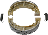 EBC "G" Grooved Organic Base Brake Shoes - 705G (Kawasaki KLF220 Bayou / KLF250 Bayou / KDX250 1978–2011)