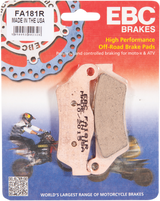 EBC FA-R Series Sintered Brake Pads - FA181R (KTM / Husqvarna / Sherco / Gas Gas / ATK / Husaberg 1993–2025)