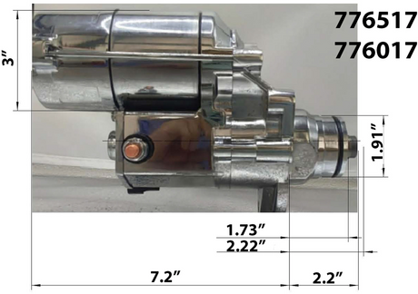 Terry Components 776517 Starter - High Torque - Black | Street