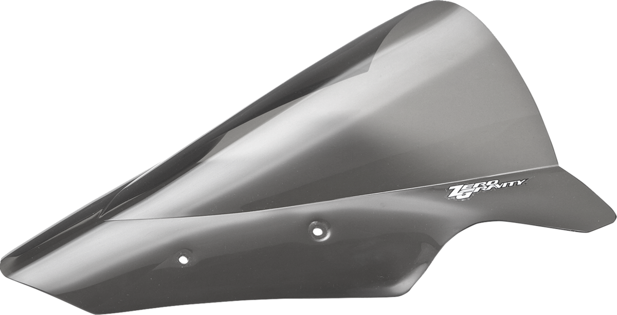 Zero Gravity 16-207-02 Double Bubble Windscreen - Light Smoke - Ninja 650 | Street