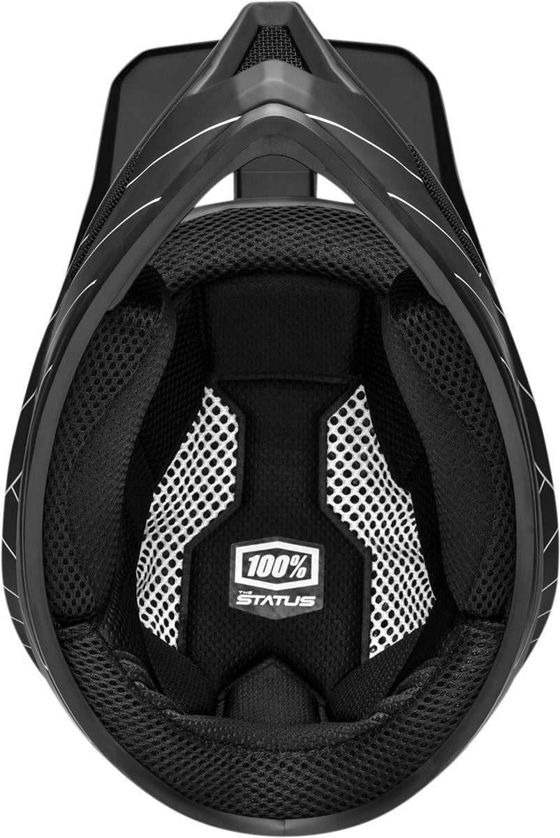 100% - Status Essential Black Full Face Helmet