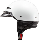 LS2 Bagger Half Helmet | Gloss White / Matte Black | DOT | S–2XL