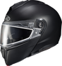 HJC i90 Snow Helmet - Electric - Solid - Semi-Flat Black - 3XL 329065