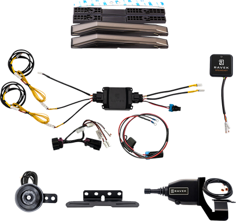 RAVEK Turn Signal Kit - Gen3 Speakeasy™ - Pioneer 1000 - Lever 66-100SL