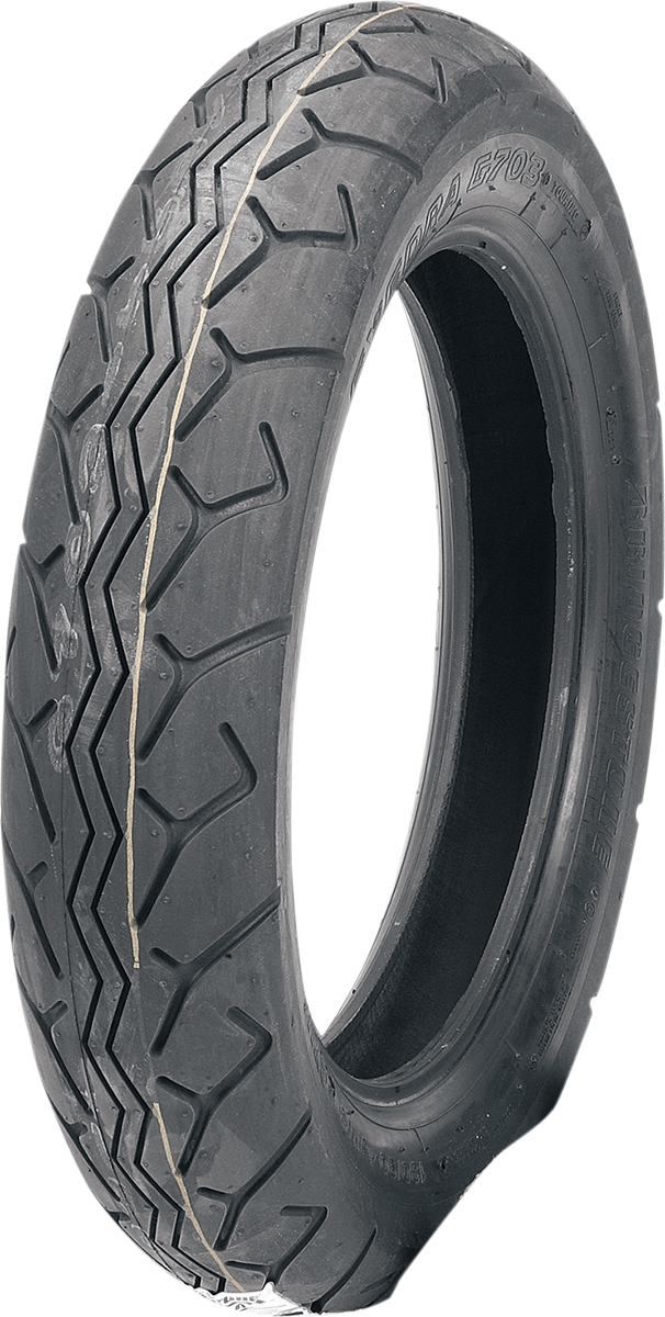 BRIDGESTONE Tire - Exedra G703-J - Front - 150/80-16 - Wide Whitewall - 71H 66377 - Cycle City Outdoors