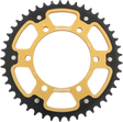 SUPERSPROX RST-480-45-GLD Stealth Rear Sprocket - 45 Tooth - Gold - Suzuki/Yamaha | Street