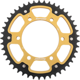 SUPERSPROX RST-480-45-GLD Stealth Rear Sprocket - 45 Tooth - Gold - Suzuki/Yamaha | Street