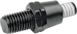 DRAG SPECIALTIES Adapter - Mirror - Stealth - Reverse Thread - Left - Black 302149BSC1BC101 - Cycle City Outdoors