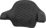 SADDLEMEN Tour-Pak® Passenger Pad - Tri-Gripper - Gray Stitch - FLH/FLT '14-'25 814-07-15602