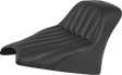 SADDLEMEN Renegade™ Knuckle Solo Seat - Black - Scout '25 I25-33-0023