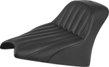 SADDLEMEN Renegade™ Knuckle Solo Seat - Black - Scout '25 I25-33-0023