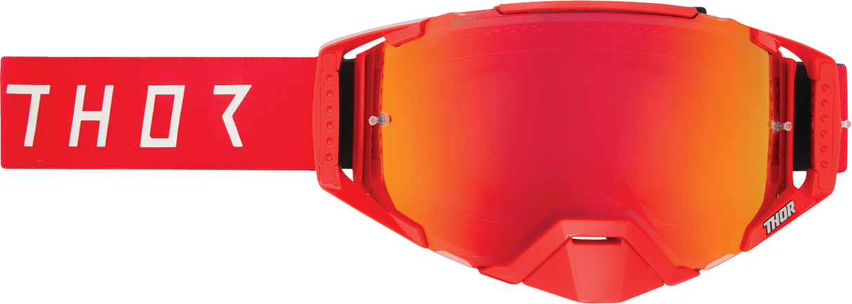 THOR Ascend LTD Goggle - Synth - Red - Red Mirror Lens 26014024