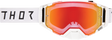 THOR Ascend LTD Goggle - Synth - White - Lemon/Red-Orange Mirror Lens 26014025