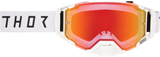 THOR Ascend LTD Goggle - Synth - White - Lemon/Red-Orange Mirror Lens 26014025