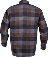 Covert Moto Flannel Black/Brown/Grey Xl