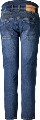 Kevlar Tech Pro Ce Jean Mid Blue Denim Textile Md - Cycle City Outdoors