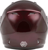 GMAX OF-17 Open Face Helmet Wine Red Large - G317106N