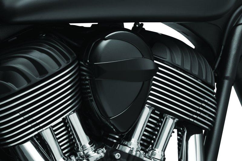 Kuryakyn Horn Cover John Shope Series Black - Cycle City Outdoors