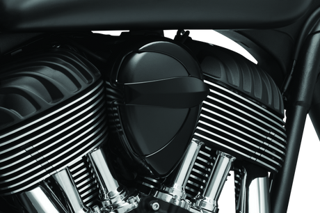 Kuryakyn Horn Cover John Shope Series Black - Cycle City Outdoors