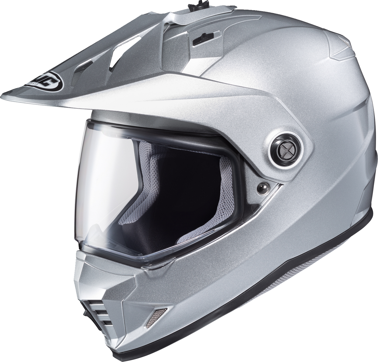 HJC DS-X1 Helmet - Solid - Silver - Small 262518