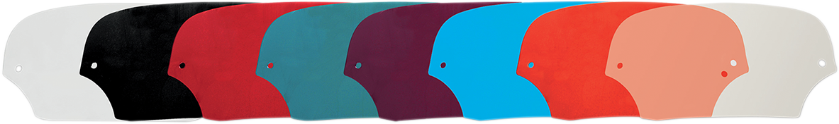 MEMPHIS SHADES Fairing Shield - 5" - Clear MEP8500