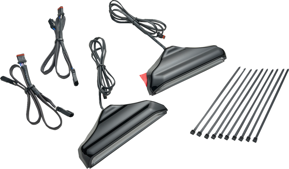 CIRO Fork Lights - Black - '14-'25 Harley-Davidson® 40121