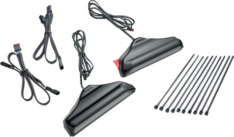 CIRO Fork Lights - Black - '14-'25 Harley-Davidson® 40121