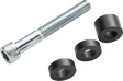 CIRO Frame Mounted Highway Peg Mount Kit - Adjustable - Chrome 66901