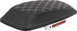 SADDLEMEN Saddlebag Lid Covers - Lattice - White Stitch - FLH/FLT '14-'25 L870-14-18406