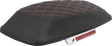 SADDLEMEN Saddlebag Lid Covers - Lattice - Red Stitch - FLH/FLT '14-'25 L870-14-18404