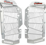MOOSE OFFROAD Radiator Guards - Silver - Yamaha 12-5023