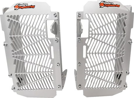 MOOSE OFFROAD Radiator Braces - Silver - Yamaha 11-5023