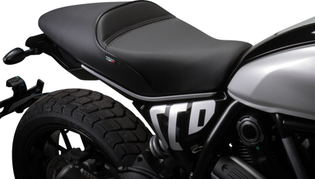 Sargent WS-708-29 World Sport Performance Solo Seat - Black - DTX - Scrambler '23-'25 | Street