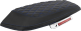 SADDLEMEN Saddlebag Lid Covers - Lattice - Blue Stitch - FLH/FLT '23-'25 L870-23-18401