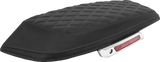 SADDLEMEN Saddlebag Lid Covers - Lattice - Gray Stitch - FLH/FLT '23-'25 L870-23-18402