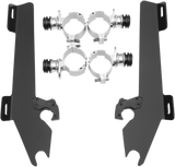 MEMPHIS SHADES Batwing Trigger Lock Mounting Kit - VT 1300CS - Black MEK1967