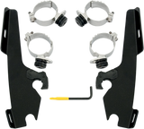 MEMPHIS SHADES Fats/Slim Trigger Lock Mounting Kit - Fury - Black MEB1960