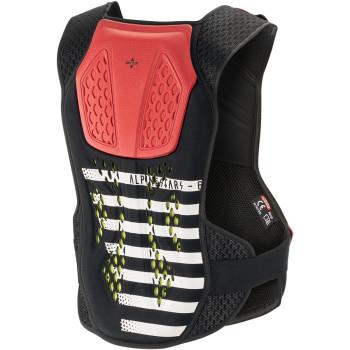 Alpinestars - Sequence Chest Protector - XS/S  / Black/White/Red (Open Box)