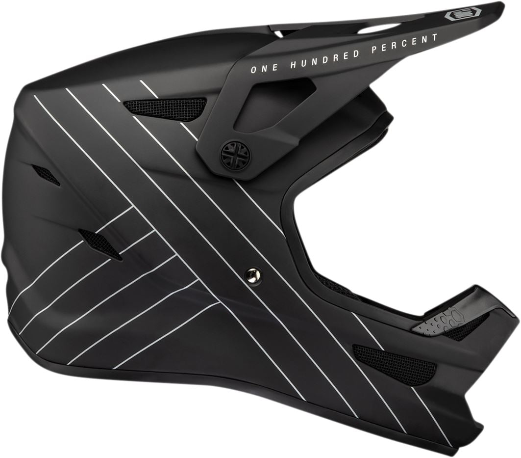 100% - Status Essential Black Full Face Helmet
