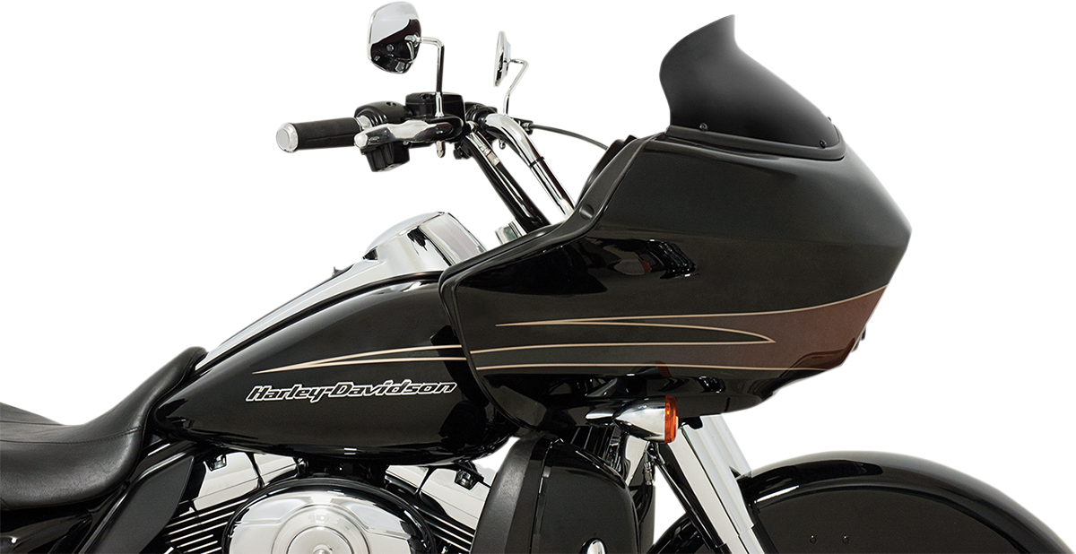 MEMPHIS SHADES Spoiler Windshield - 5-1/2" - Black - '98-'13 FLTR MEP85411
