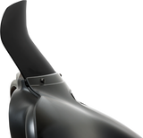 MEMPHIS SHADES Spoiler Windshield - 8-1/2" - Dark Black Smoke - FLH MEP84810