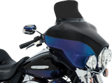 MEMPHIS SHADES Spoiler Windshield - 6-1/2" - Dark Black Smoke - '96-'13 FLH MEP84410