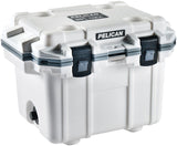 Pelican - 30 Qt Elite Cooler - White/Gray