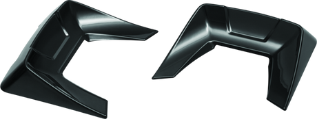 Kuryakyn Speedform Saddlebag Lid Spoilers 14-Up Touring Models Black - Cycle City Outdoors