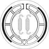 SBS Smooth Organic Base Rear Brake Shoes - 2052 (Suzuki C50T Boulevard / LT-F4WDX King Quad 300 / M50 Boulevard 1985–2016)