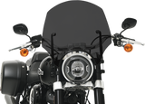 MEMPHIS SHADES El Paso Windshield - 15" - 9" Headlight Cutout - Dark Black Smoke MEP5265
