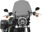 MEMPHIS SHADES El Paso Windshield - 17" - 9" Headlight Cutout - Black Smoke MEP5273