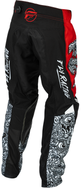 Youth Kinetic Mutant Pants Red/White/Black Sz 24
